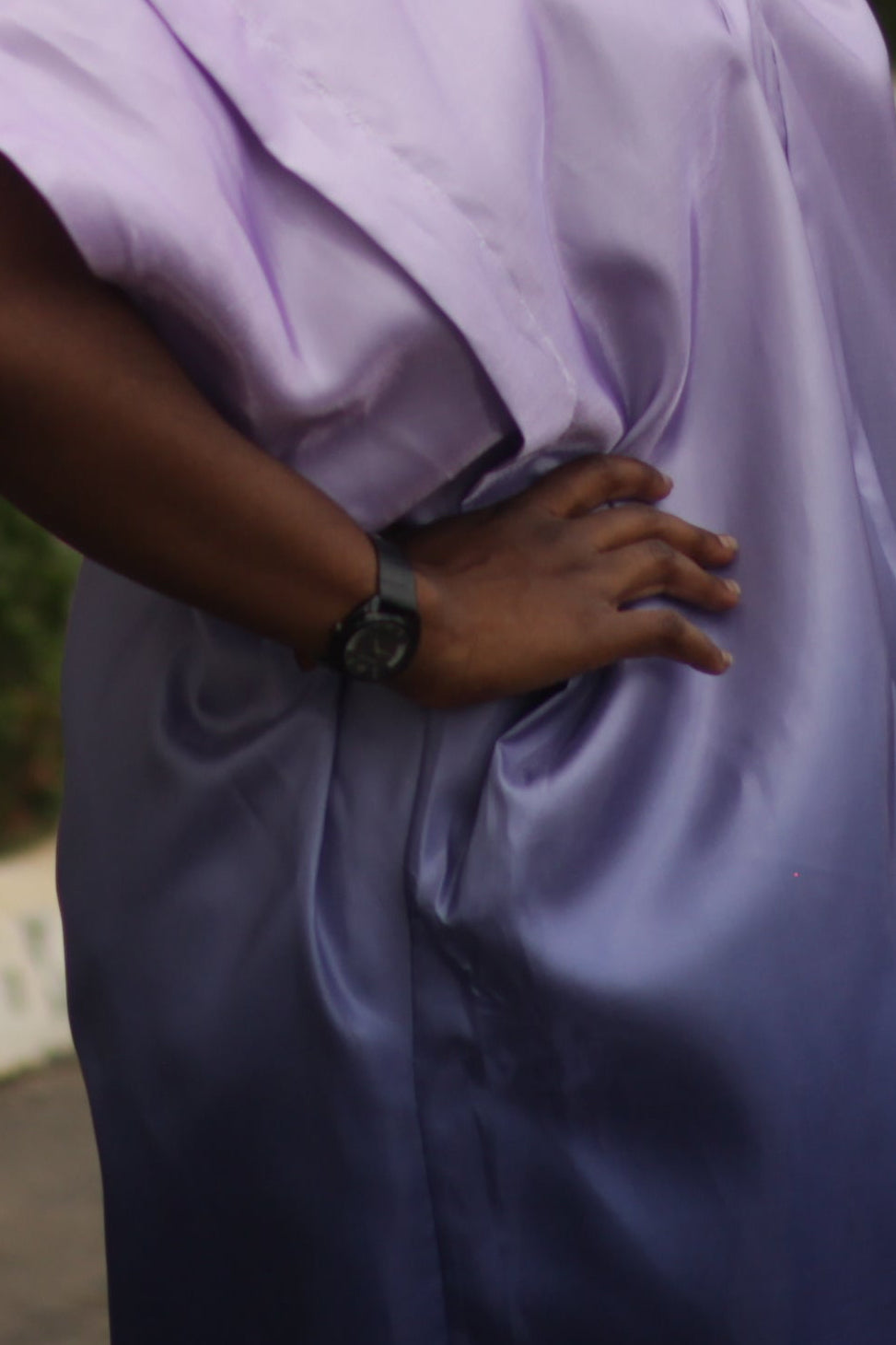 Signature Bubu Dress - Mikado Ombre